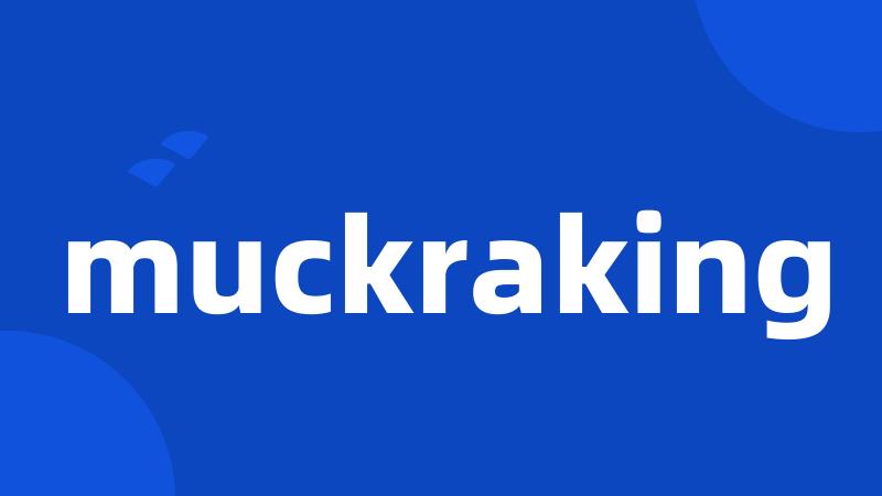 muckraking