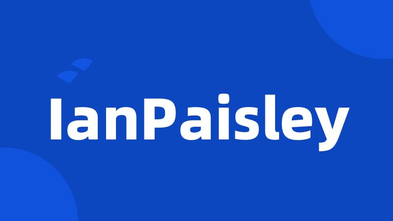 IanPaisley