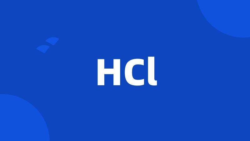 HCl