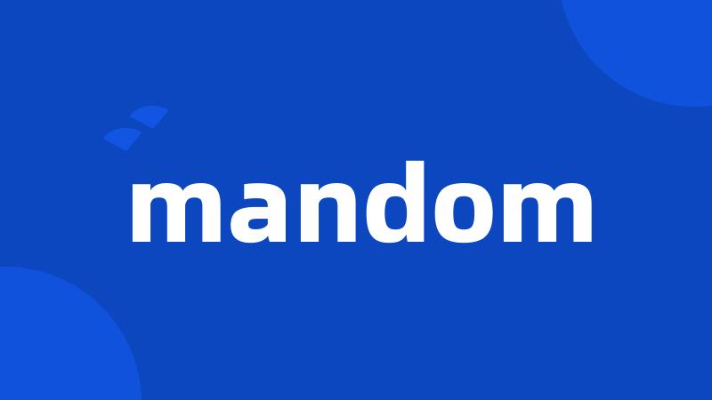 mandom