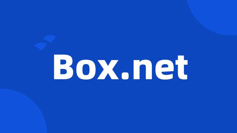 Box.net