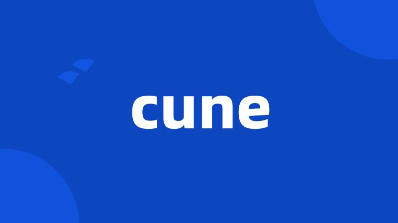 cune