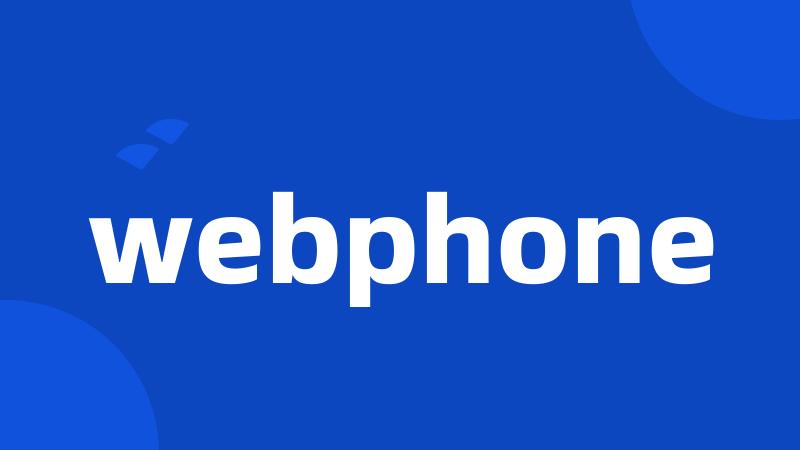 webphone