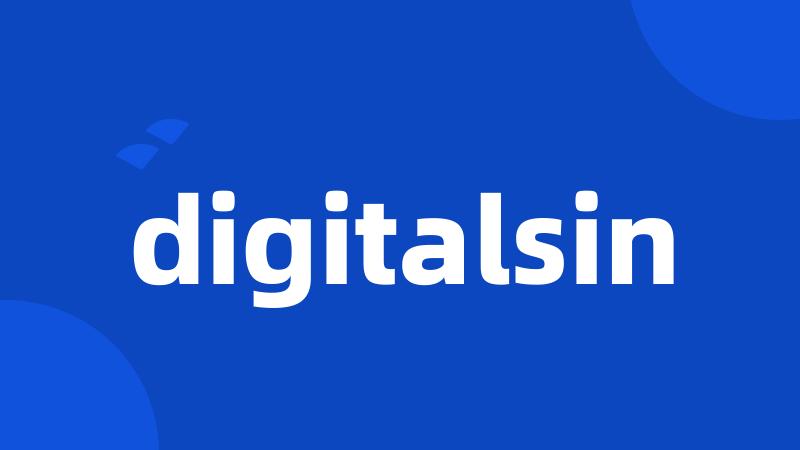 digitalsin