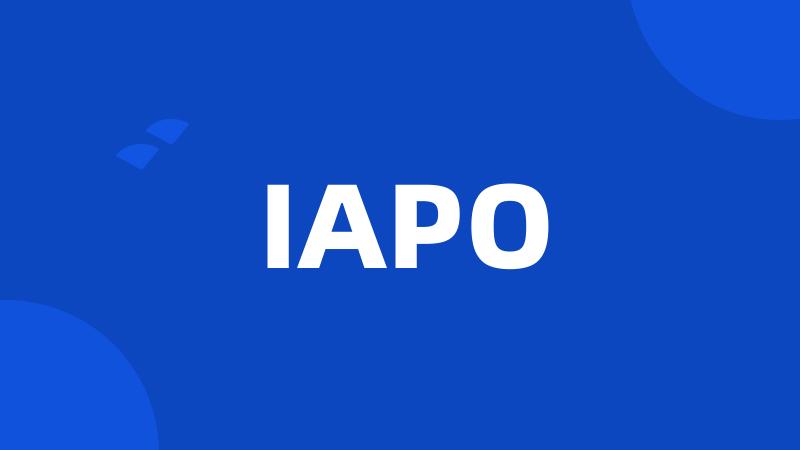 IAPO