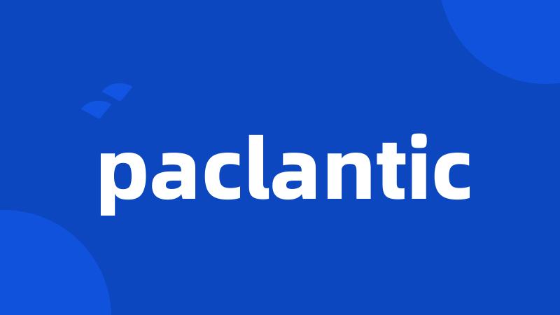 paclantic