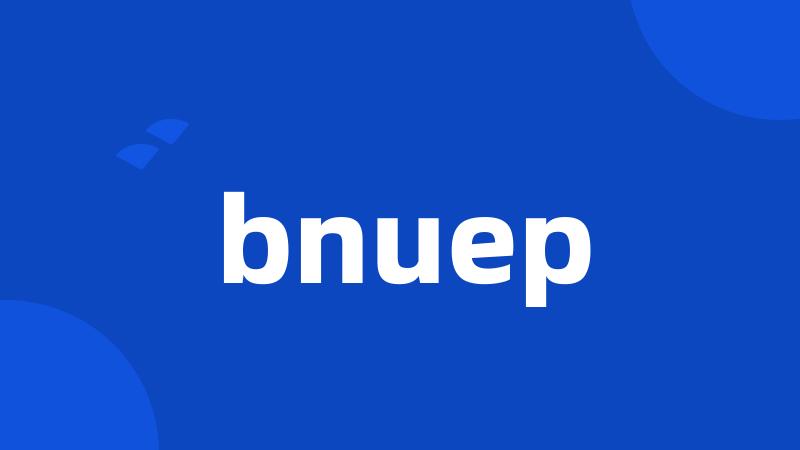 bnuep