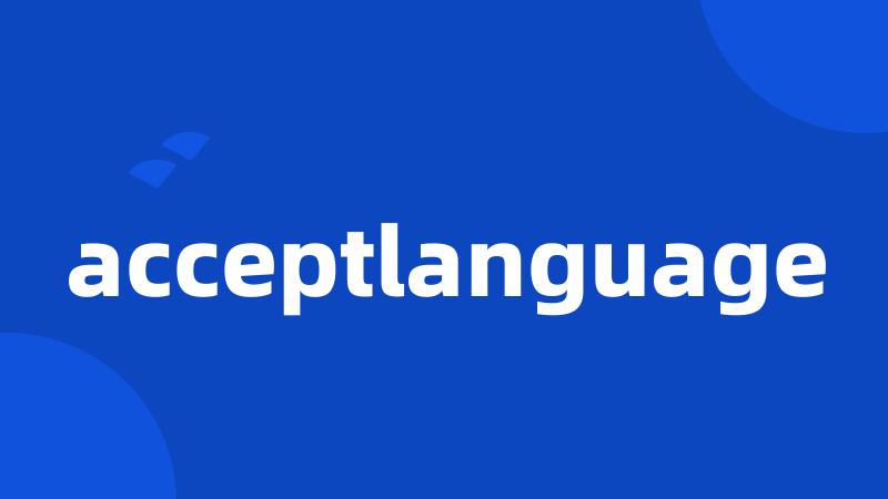 acceptlanguage