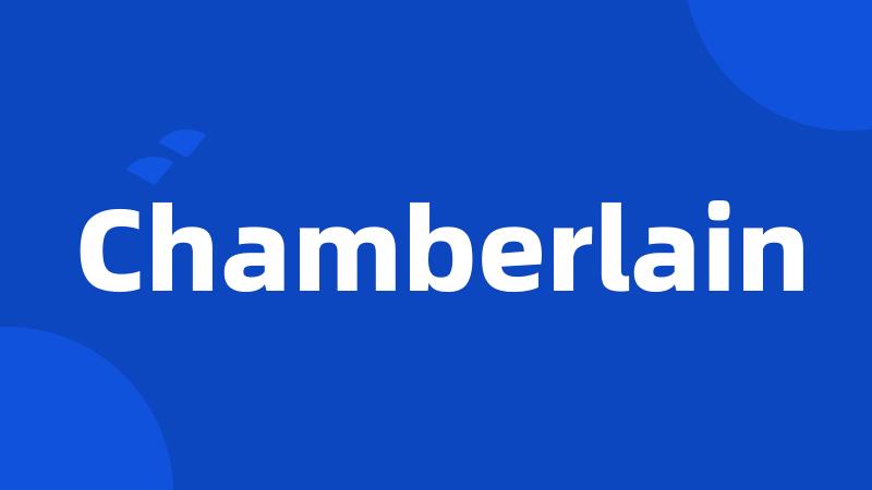 Chamberlain