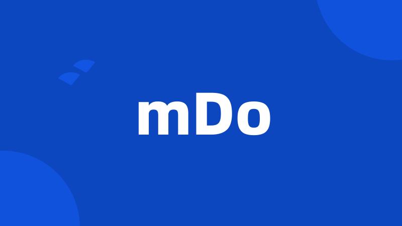 mDo