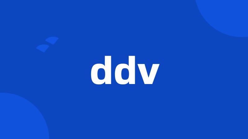 ddv