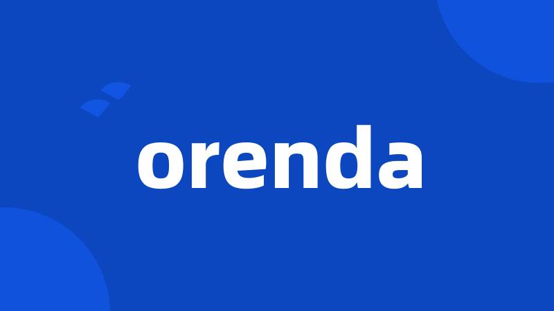 orenda