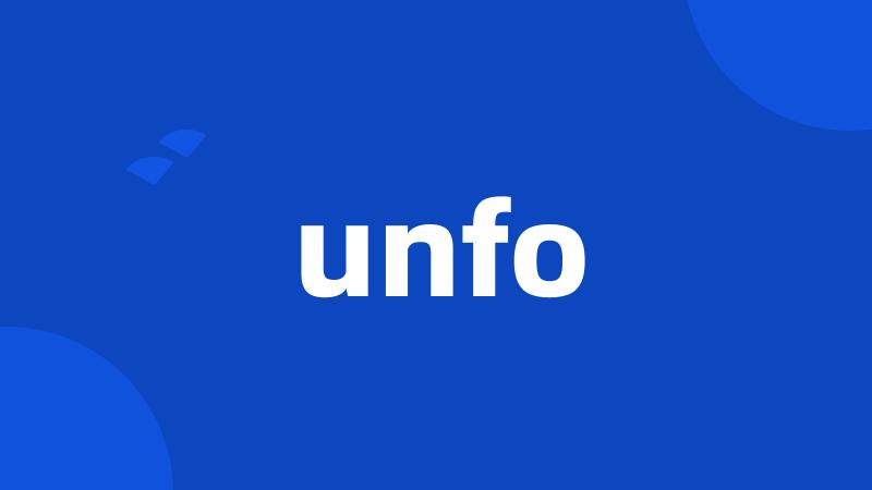 unfo