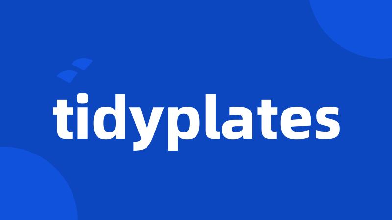 tidyplates