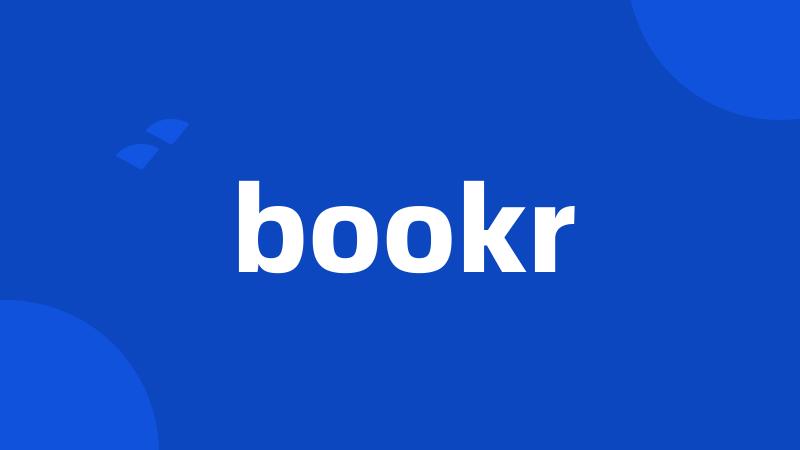 bookr