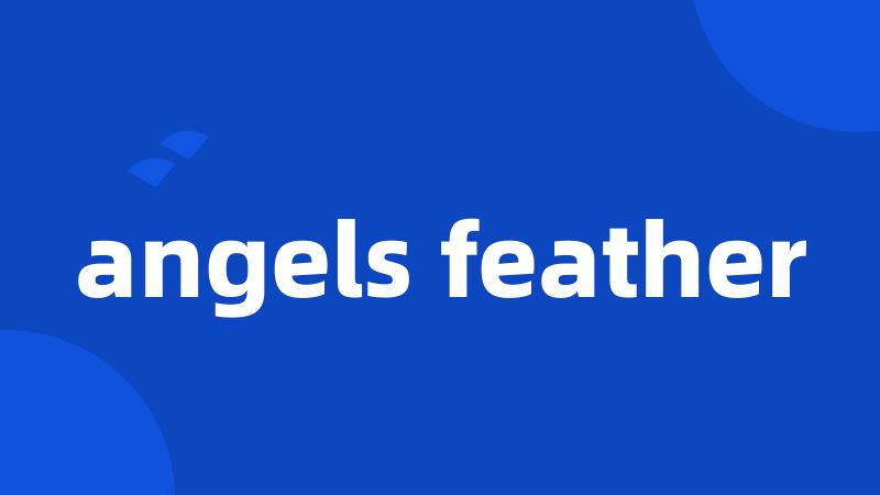 angels feather