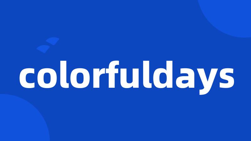 colorfuldays