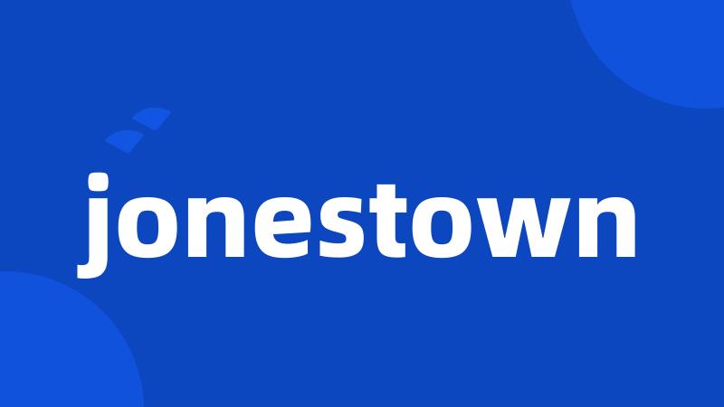 jonestown