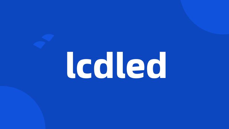 lcdled