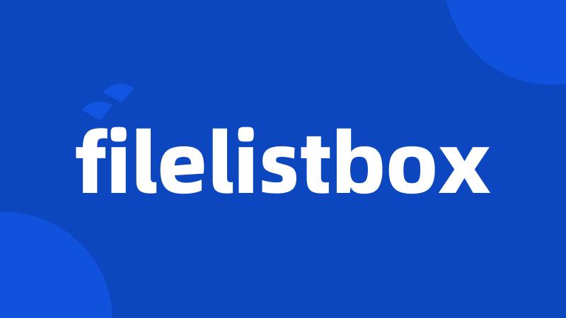 filelistbox