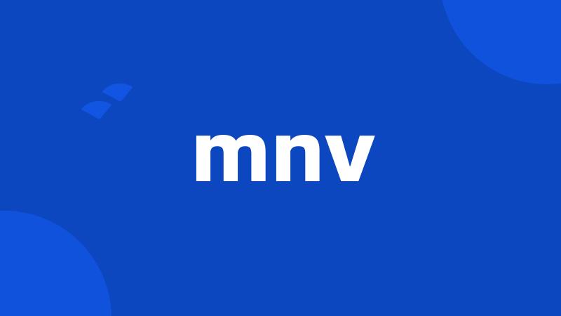 mnv