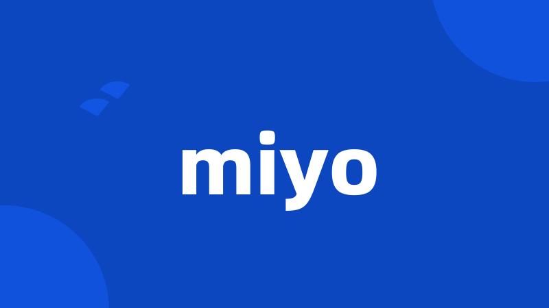 miyo