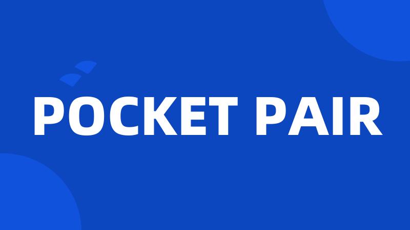 POCKET PAIR