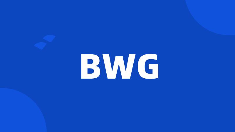 BWG