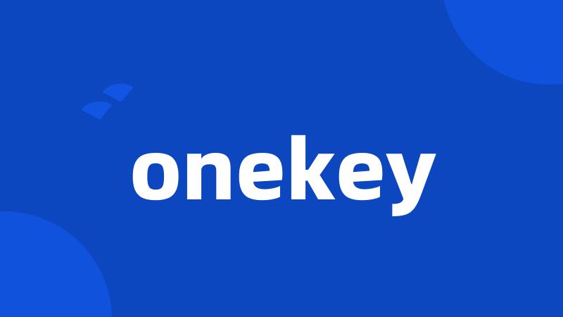 onekey