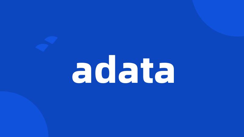 adata