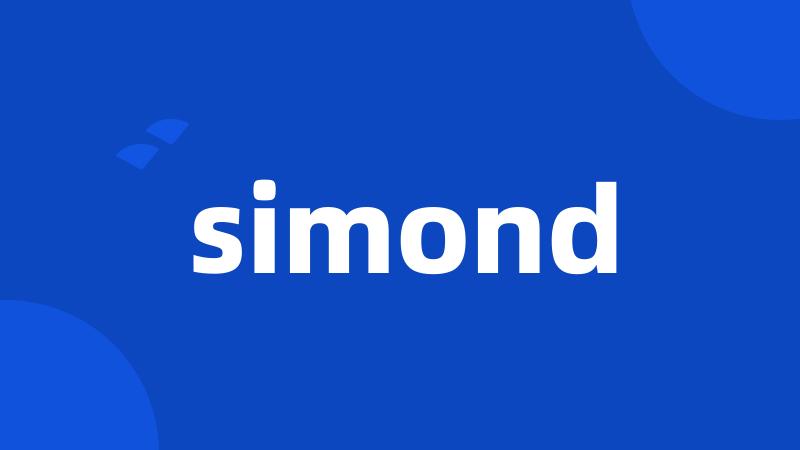 simond