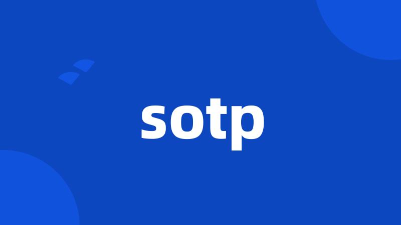 sotp