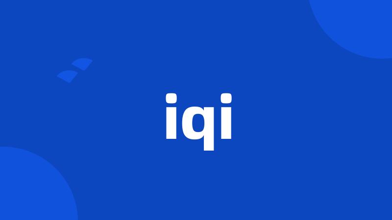 iqi