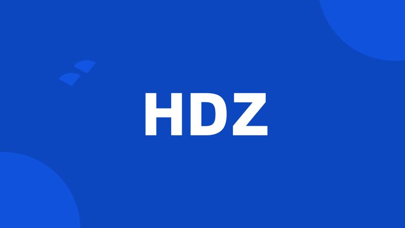 HDZ