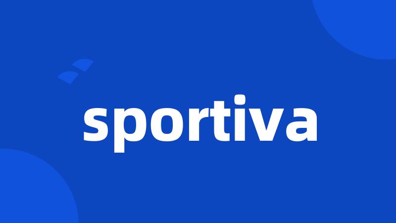 sportiva