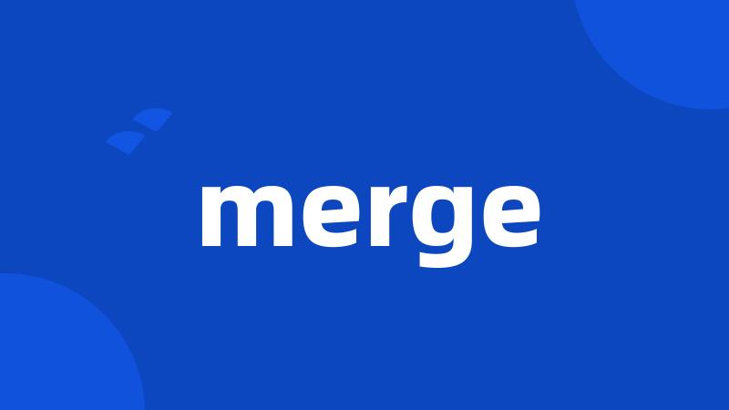 merge