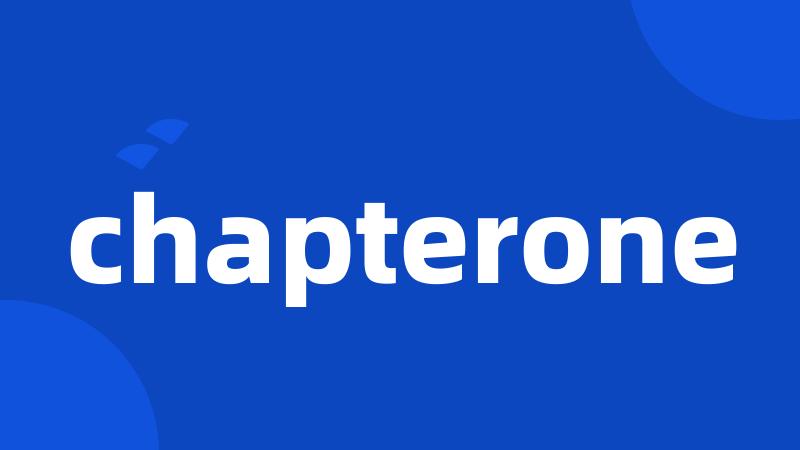 chapterone