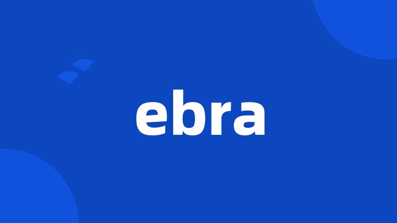 ebra