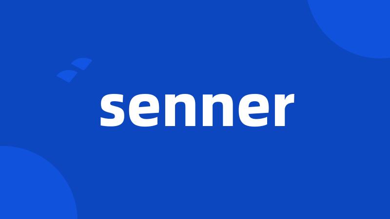 senner