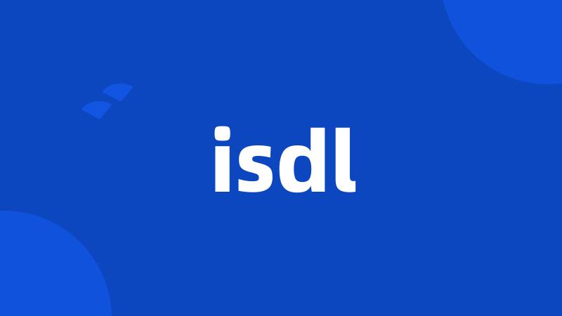 isdl