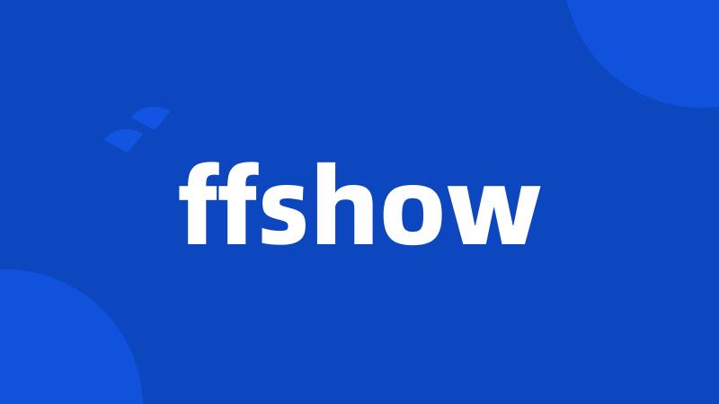 ffshow