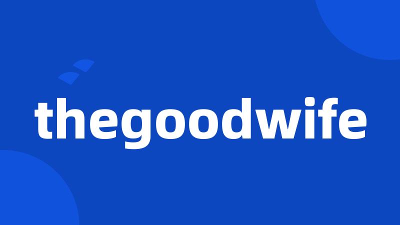 thegoodwife