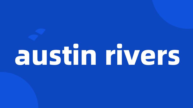 austin rivers