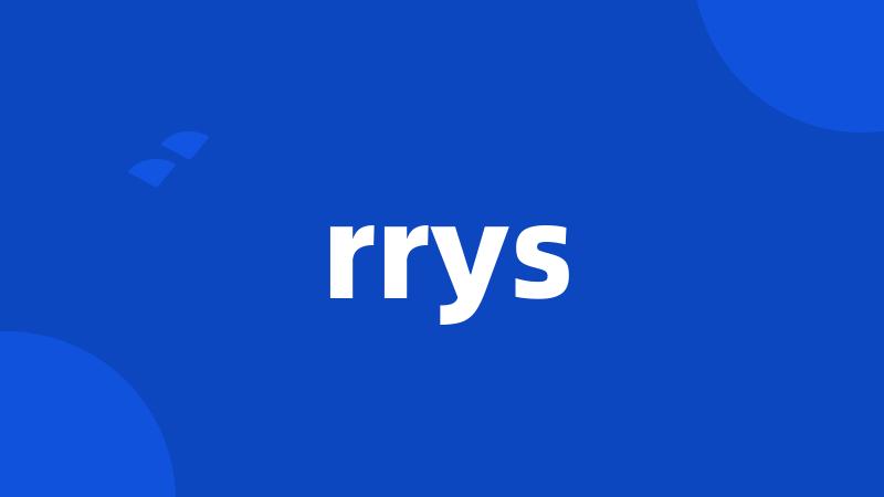 rrys