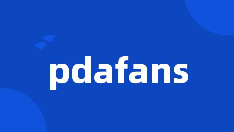 pdafans