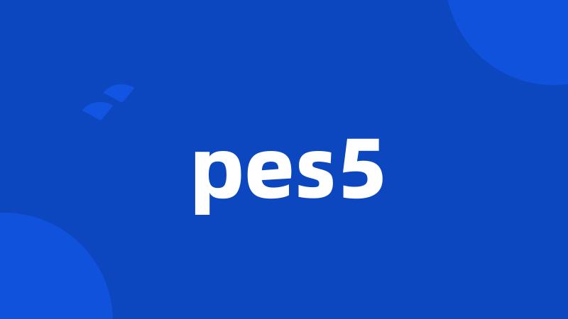 pes5