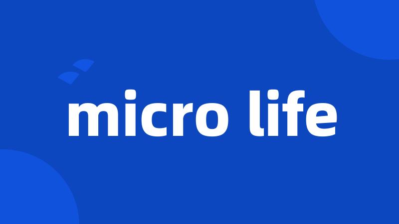 micro life