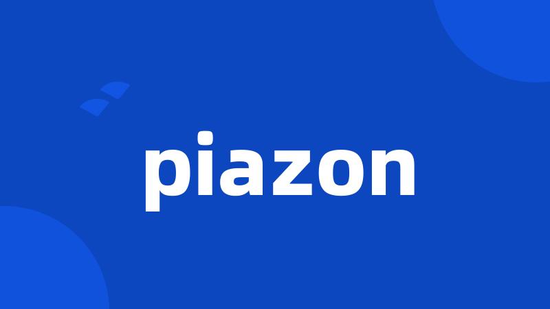 piazon