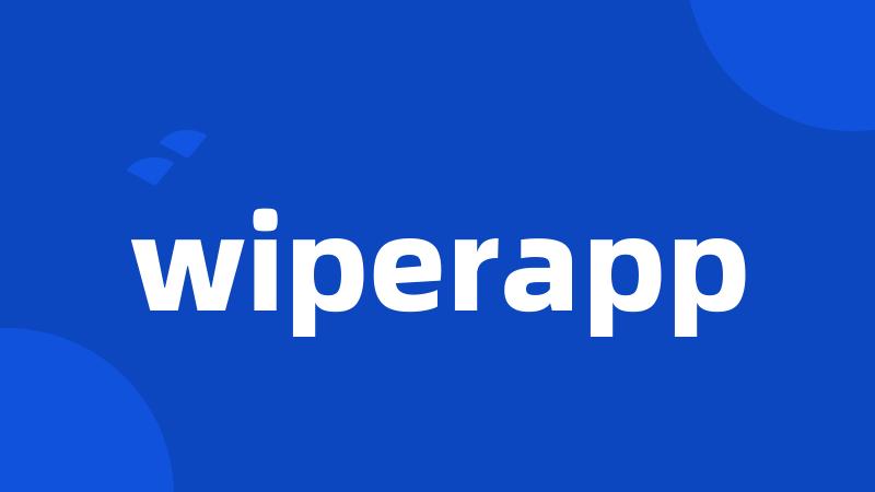 wiperapp