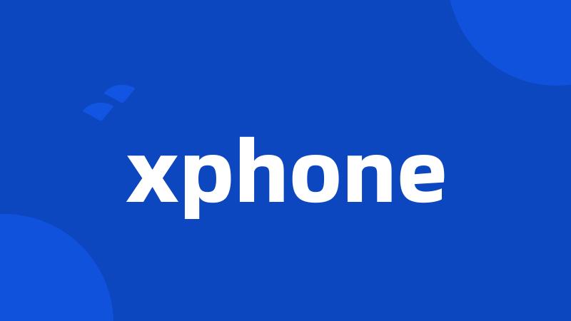 xphone